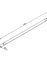 Spanstangen veer klein (set van 2)